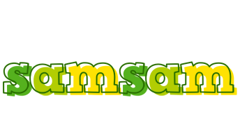 Samsam juice logo