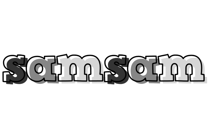 Samsam night logo
