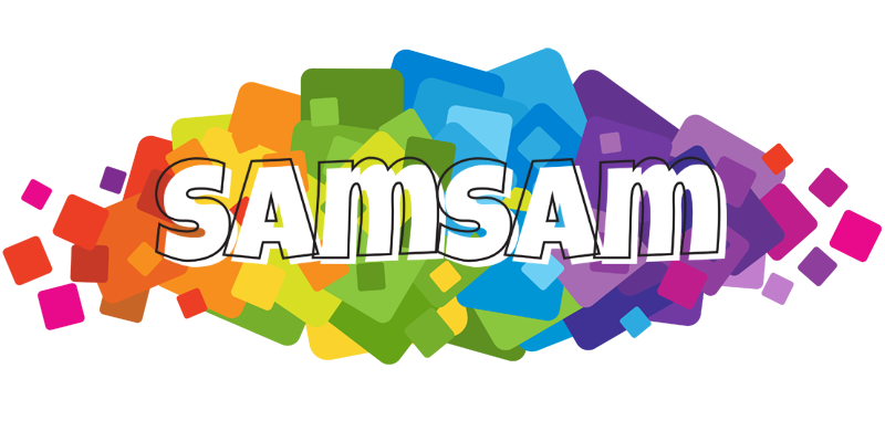 Samsam pixels logo