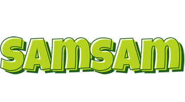 Samsam summer logo