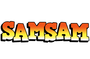 Samsam sunset logo