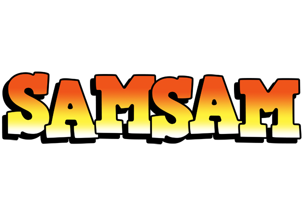 Samsam sunset logo
