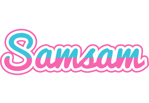 Samsam woman logo