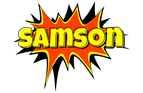 Samson bazinga logo