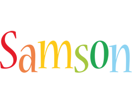 Samson birthday logo