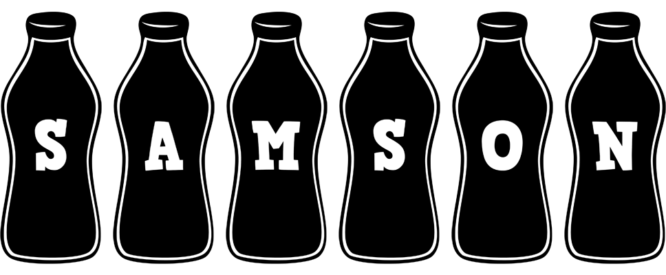 Samson bottle logo