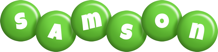 Samson candy-green logo