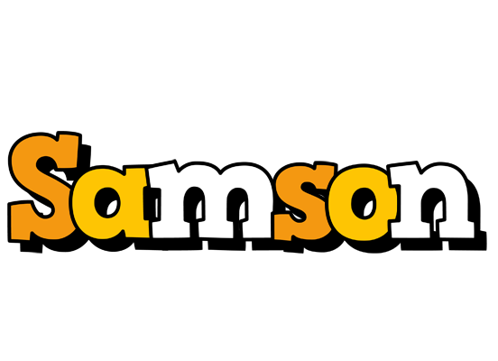 Samson cartoon logo