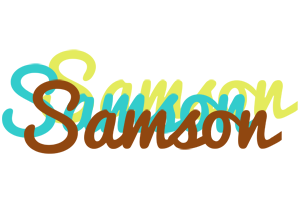 Samson cupcake logo