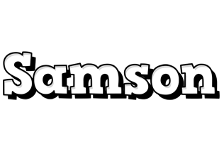 Samson snowing logo