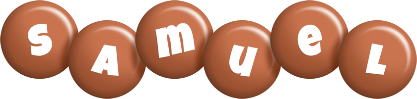 Samuel candy-brown logo