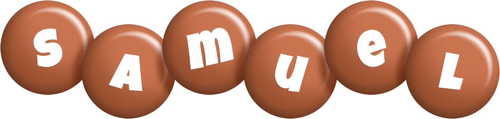 Samuel candy-brown logo