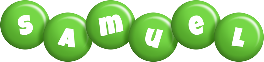 Samuel candy-green logo