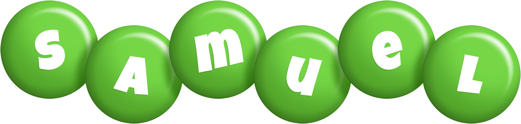 Samuel candy-green logo