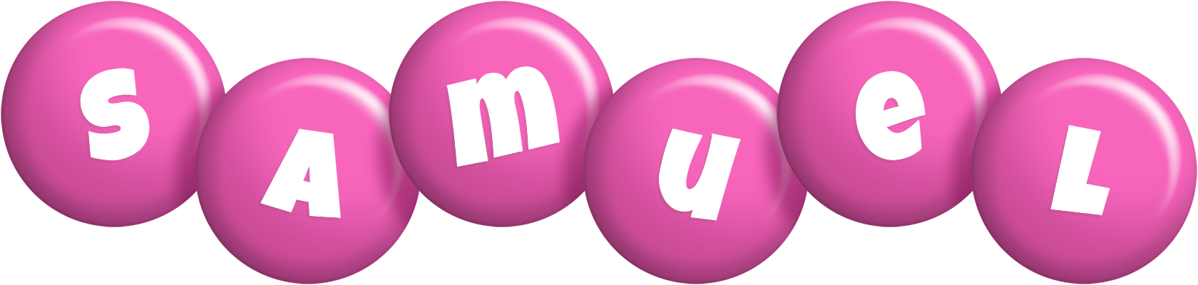 Samuel candy-pink logo