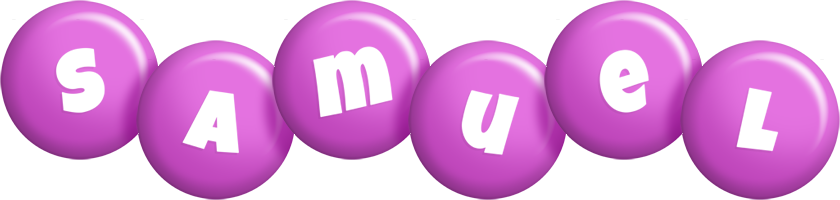 Samuel candy-purple logo