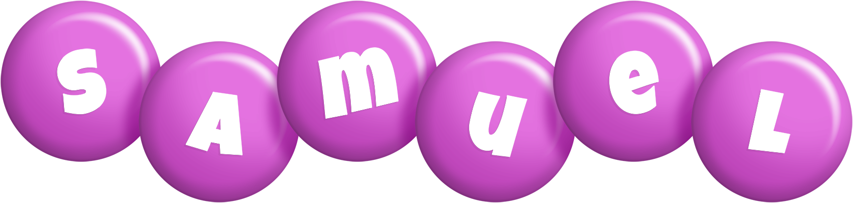 Samuel candy-purple logo