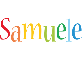 Samuele birthday logo