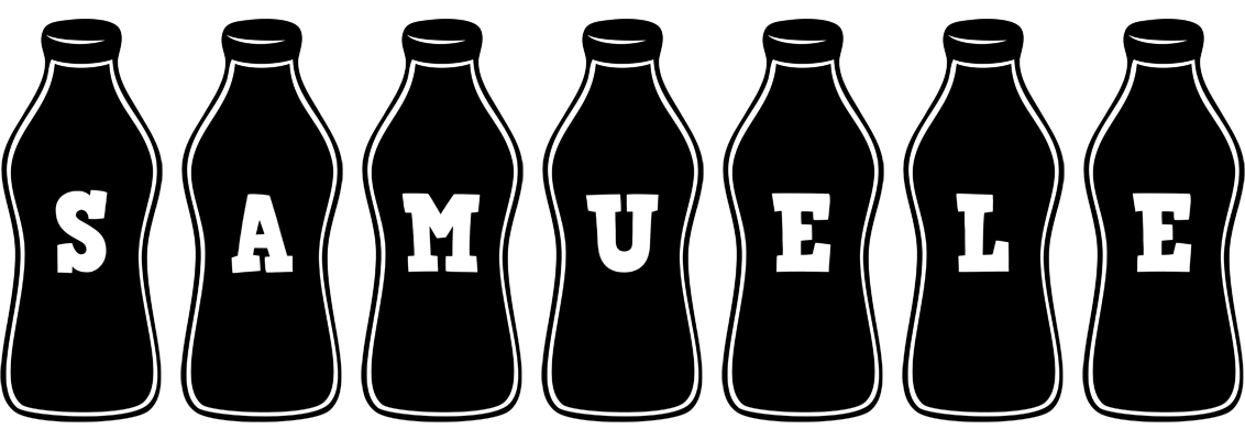 Samuele bottle logo