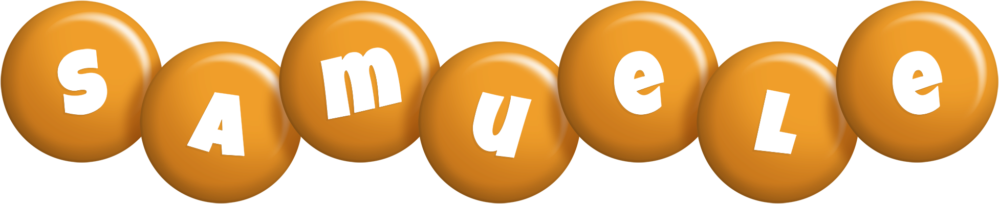 Samuele candy-orange logo