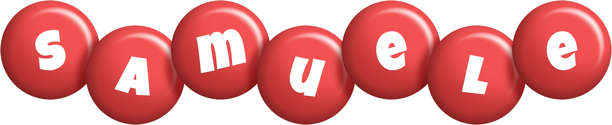 Samuele candy-red logo