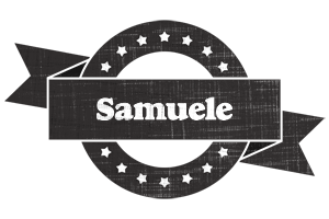 Samuele grunge logo