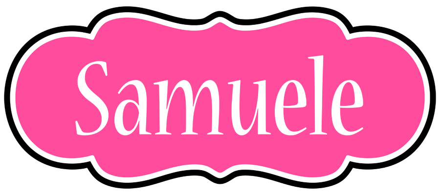 Samuele invitation logo