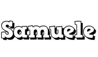 Samuele snowing logo