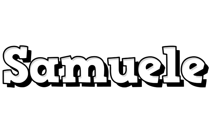 Samuele snowing logo