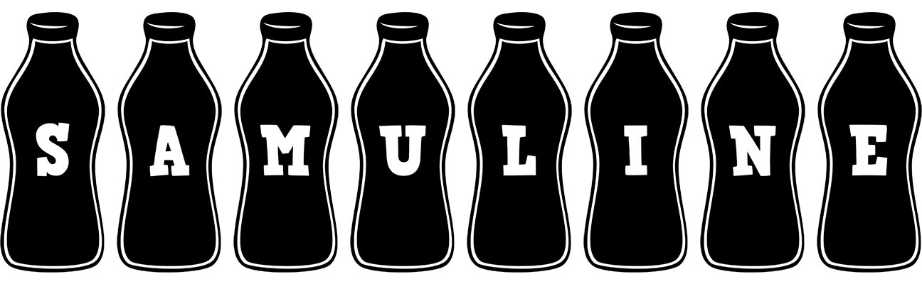 Samuline bottle logo