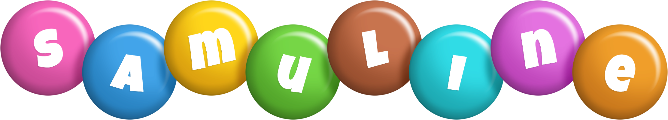 Samuline candy logo