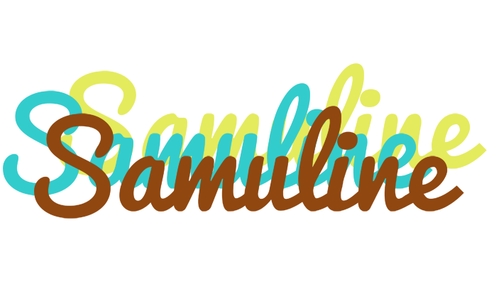 Samuline cupcake logo