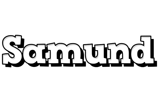 Samund snowing logo