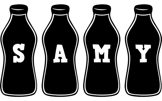 Samy bottle logo