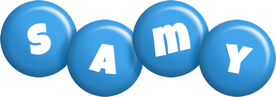 Samy candy-blue logo
