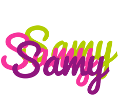 Samy flowers logo