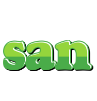 San apple logo