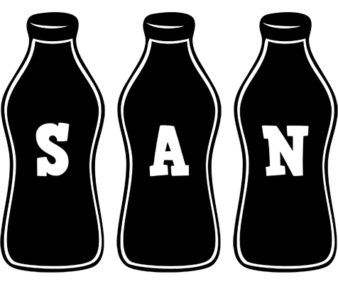 San bottle logo