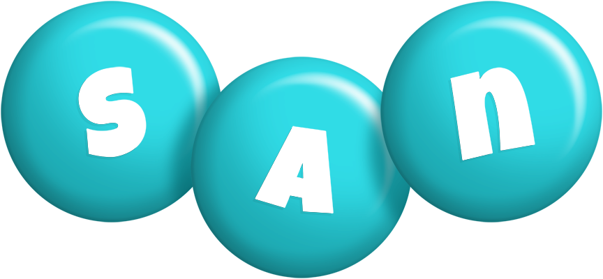 San candy-azur logo