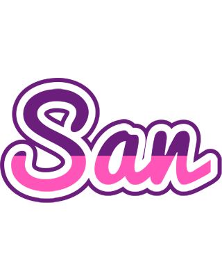 San cheerful logo