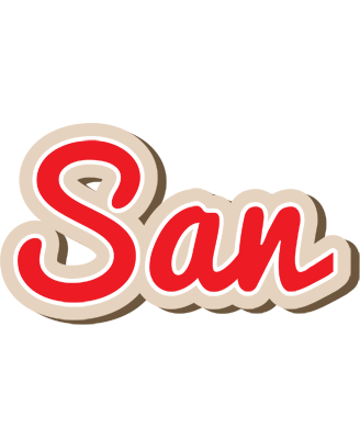San chocolate logo