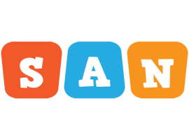 San comics logo