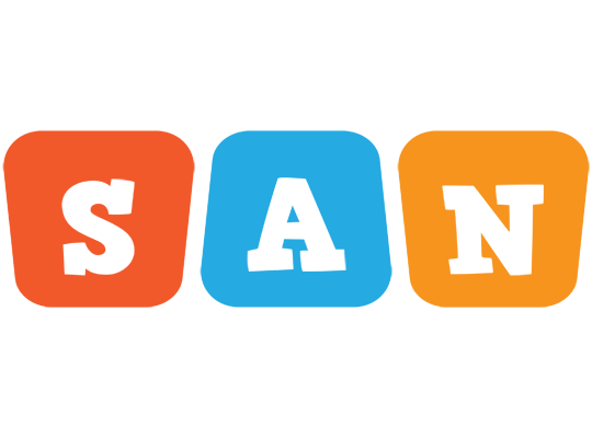 San comics logo