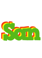 San crocodile logo