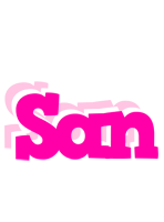 San dancing logo