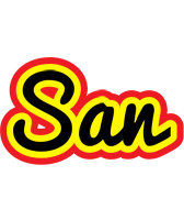 San flaming logo