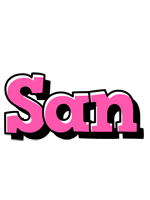 San girlish logo