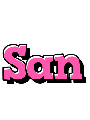 San girlish logo