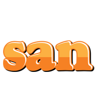 San orange logo