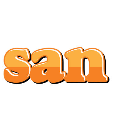 San orange logo